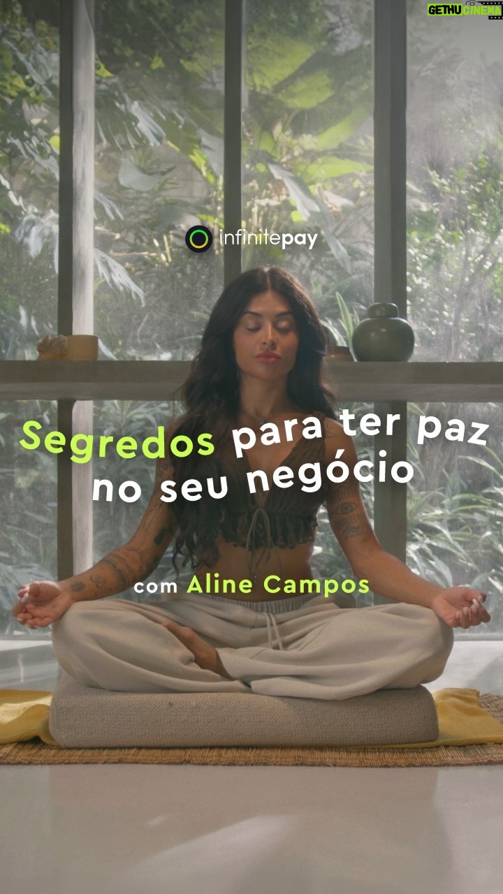 Aline Campos Instagram - Empreender sem estresse? A @soualinecampos sabe que com a @infinitepay é possível! Aconta inteligente da InfinitePay tem o que você precisa para potencializar as vendas, aumentar os lucros e manter o equilíbrio no seu negócio. Crie sua conta inteligente da InfinitePay grátis para trazer paz para o seu dia a dia, link na bio. 🖤