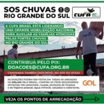 Alinne Rosa Instagram – Meus alinnistas, meu vale, hoje venho pedir ajuda para a população do Rio Grande do Sul. Mais de 80 mil pessoas estão fora de casa, e 72 pessoas morreram… 

a @cufabrasil está mobilizada, o @governors divulgou um pix para doações…

Se você puder doar, doe. Qualquer quantia vai ajudar. Se você puder divulgar, divulgue ao próximo, para que essa corrente aumente. #riograndedosul #sos