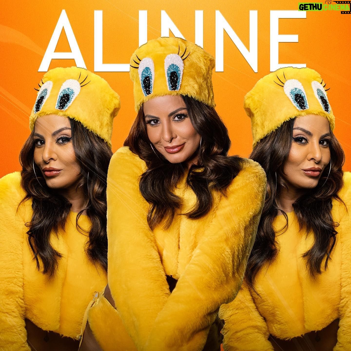 Alinne Rosa Instagram - avisa que a piu-piu está solta! ela te cativa? 🤣 hj não tem para o frajola! #MicaretaDoAmor vai ser divertido e gostoso! 💛💛 #alinnerosa Stylist @luisazevedoo Look @izaacoliver Beleza @eunataliedecarvalho Foto @romariocarva
