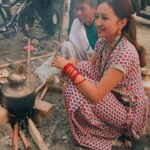 Alisha Rai Instagram - Tried making Bhakka , a traditional food of the Rajbanshi and Tharu people of eastern Nepal. It is a fluffy rice cake 🤭 i failed it but enjoyed the process 😊