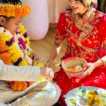 Alisha Rai Instagram - My favorite festival ☺️ Happy Tihar everyone 🌸✨🦋 #bhaitika #tihar ✨
