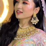 Alisha Rai Instagram - Radhe Radhe✨🦚❤️ Enjoyed shooting with @_divinish ✨ Radha Dress @sowarna_by_sony Assisted by @nafimakeup Styled by @rajesh_jung_bharati