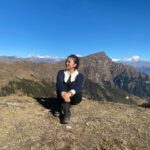 Alisha Rai Instagram - Majestic peaks whisper ancient tales, as the Himalayas cradle the sky painting nature's masterpiece in snow and stone. A timeless symphony of serenity and grandeur 🏔️ ✨🦋🌸 #népal #nepaltravel #🦋