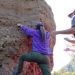 Alisha Wainwright Instagram - First time climbing outdoors left my fingers raw and heart happy