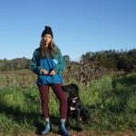 Alisha Wainwright Instagram - Vineyard puppy