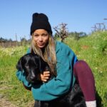 Alisha Wainwright Instagram - Vineyard puppy