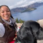 Alisha Wainwright Instagram – Weeklong road trip with my doggy: Mt. Shasta, Crater Lake, Smith Rock Oregon State Park, and in the last one you can see Mt Hood in the distance. Feeling pretty good 😌