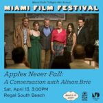 Alison Brie Instagram - Join us this Saturday, April 13 for an exclusive conversation with one of TV and film’s biggest stars, @alisonbrie ! Miami Film Festival will be screening @peacock ‘s hit new show “Apples Never Fall”. Alison will be presented with the ‘Art of Light’ Award to recognize her talents & successes as a star we’ve all come to admire! “Apples Never Fall”: A Conversation With Alison Brie 🤩 Sat, April 13 at 3pm, @regalsouthbeach Tickets on sale now! Link in bio 👀 @miamifilm #MiamiFF #ApplesNeverFall