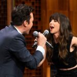 Alison Brie Instagram - @alisonbrie gives her failed Bloody Bloody Andrew Jackson audition of Pat Benatar’s “Heartbreaker” a redo! #FallonTonight