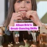 Alison Brie Instagram - @alisonbrie has still got the moves 💃 #alisonbrie #breakdancing #showmethemoves