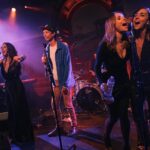 Alison Brie Instagram - Wow wow wow…huge thanks to everyone who came out to @lodgeroom this weekend to see our show!! What an incredible crowd! What an incredible night!! We love you @jhull, @danny.erker & all of @jonesstreetstation ❤️ Love my partner in silly @danielpudi ❤️ And thank you to @catielaffoon for these incredible pics!! ⚡️⚡️As ever, love my GIRLS @fifers3000 @officialjguill 😘