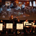 Alison Brie Instagram - What an honor to read the role of Chief Stewardess Paula for last night’s live read of @ruben_ostlund ‘s Triangle of Sadness. What a script!! What a group!! What a night!! @triangleofsad 🪨🛳️💩