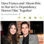 Alison Brie Instagram - Can’t escape this guy 😏 #together