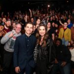 Alison Brie Instagram - Thank you Philly for your incredible energy (and food!!) Still buzzin from our time with you! 🖤💚 #suraya @surayaphilly #somebodyiusedtoknow
