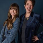 Alison Brie Instagram - Always a pleasure to spend time with my Apples fam. ❤️ you @melaniemarnich !! And cheers to the 2024 #FYC season with Universal Studio Group! #FYCUSG #ApplesNeverFall 📷: @j2pix, @nbcuniversal