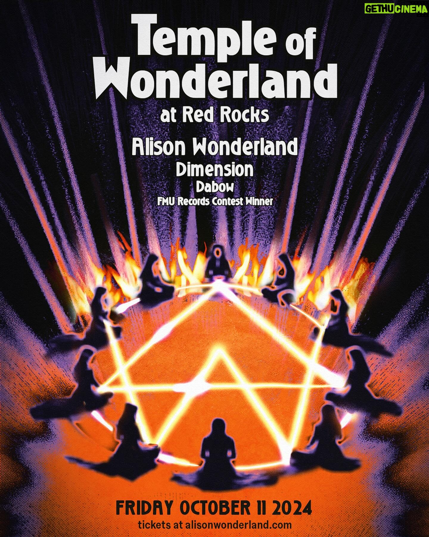 Alison Wonderland Instagram - Pre-sale has now started for my red rocks show. Use code “wonderland” at alisonwonderland.com to grab early access!!! Don’t miss out. See you all at church ⛪️