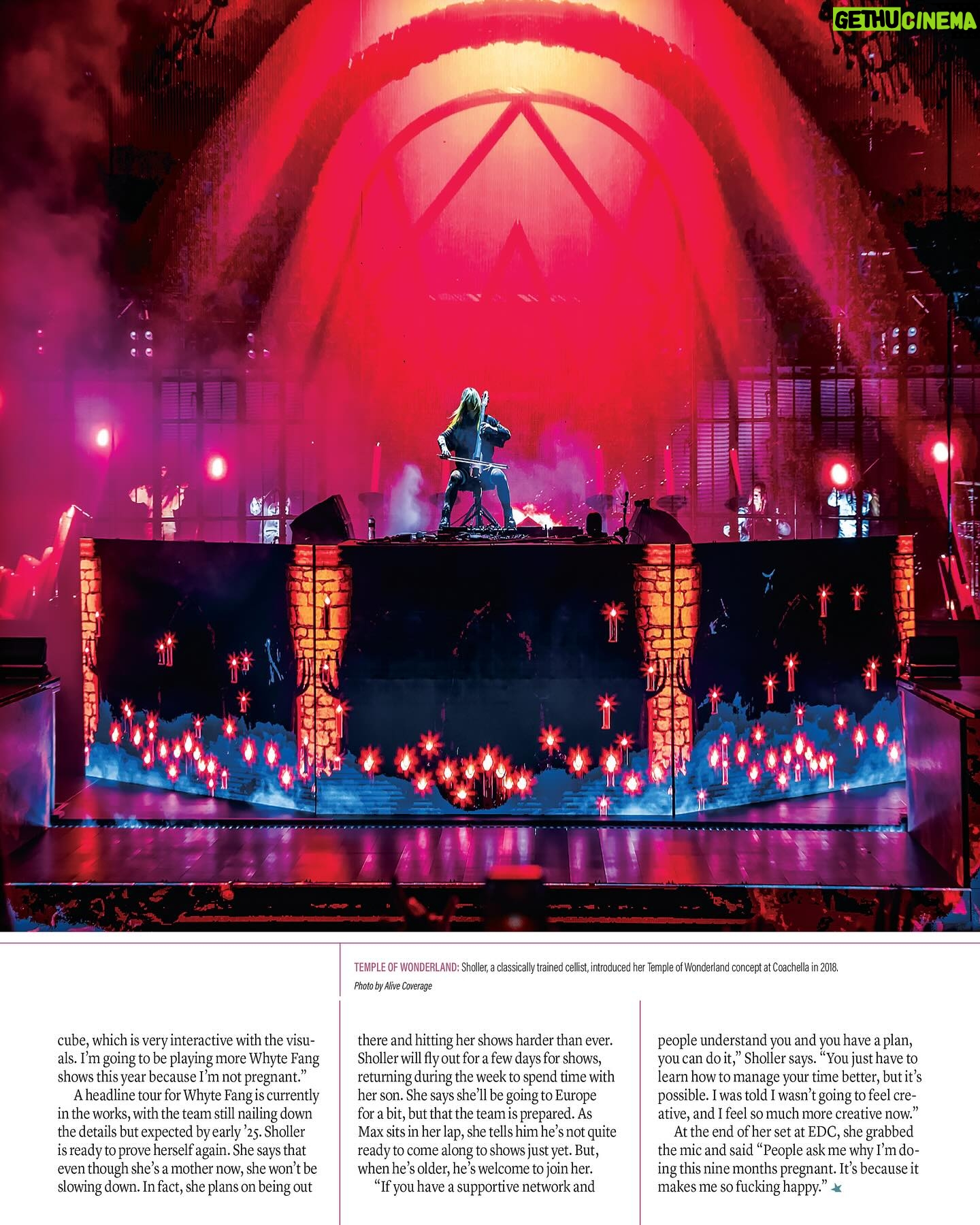 Alison Wonderland Instagram - THIS CRAZY AHHH! I am the front cover of Pollstar magazine’s special dance edition 🥹 I’ll see you on Friday in Miami for a special B2B with one of my heroes. Can you guess who it is?!