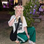 Alison Wonderland Instagram – At coachella in my tumblr flower crown waiting for my queen Lana . Call me LANA DEL RAVE. Hope everyone has a nice night 🍄 #coachella #lanadelrey