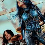 Alissa White-Gluz Instagram - Happy birthday, Daniel!!! 🥁💙💪 Photo by @cathy_verhulst