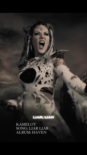 Alissa White-Gluz Instagram - Throwing back to “Liar, Liar”! This was one of my many collaborations with @kamelotofficial and a single from the album “Haven” which came out 9 years ago today!

We did many world tours! Have you ever seen me perform with Kamelot? If so, where and when?

Watch the full video on YouTube (🔗 in my stories)!