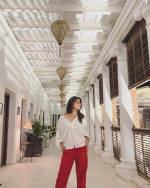 Alivia Sarkar Instagram - Drapped in oversized shirts, ruling the palace halls with effortless swagger. Queens don’t just wear crowns, they wear style. 

👑 #SavageRoyalty
