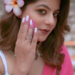 Alivia Sarkar Instagram - Let the colors of Holi paint our hearts with love and laughter as we dance, splash, and celebrate under the sun at The Rajbari Bawali! 🎨☀️ #holivibes🌈 #RajbariRhythms #SplashOfJoy #therajbaribawali #festivalofcolors #kolkata #heritageproperty Credits In frame - Alivia Sarkar Videography - @101_nirvaana Mua - @anbika6787 Stylist - @sampurna_dey_100