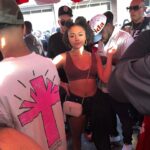 Alix Lapri Instagram – partied like a NUPE 😝❤️🤍