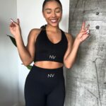 Alix Lapri Instagram – thickish in my @thebodynv 🤪