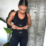Alix Lapri Instagram – thickish in my @thebodynv 🤪
