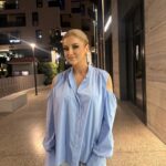 Alketa Vejsiu Instagram - Ky eshte Brandi i Ri nga Milano @letwins.it letwins.it qe mund te gjeni tek @_shopclassav #readytowear Kemishat jane fantastike! —- @class_by_alketavejsiu_ Expanding into the Ready to Wear Retail World