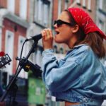 Allie Sherlock Instagram – Back when I could busk, can’t wait to get back at it again