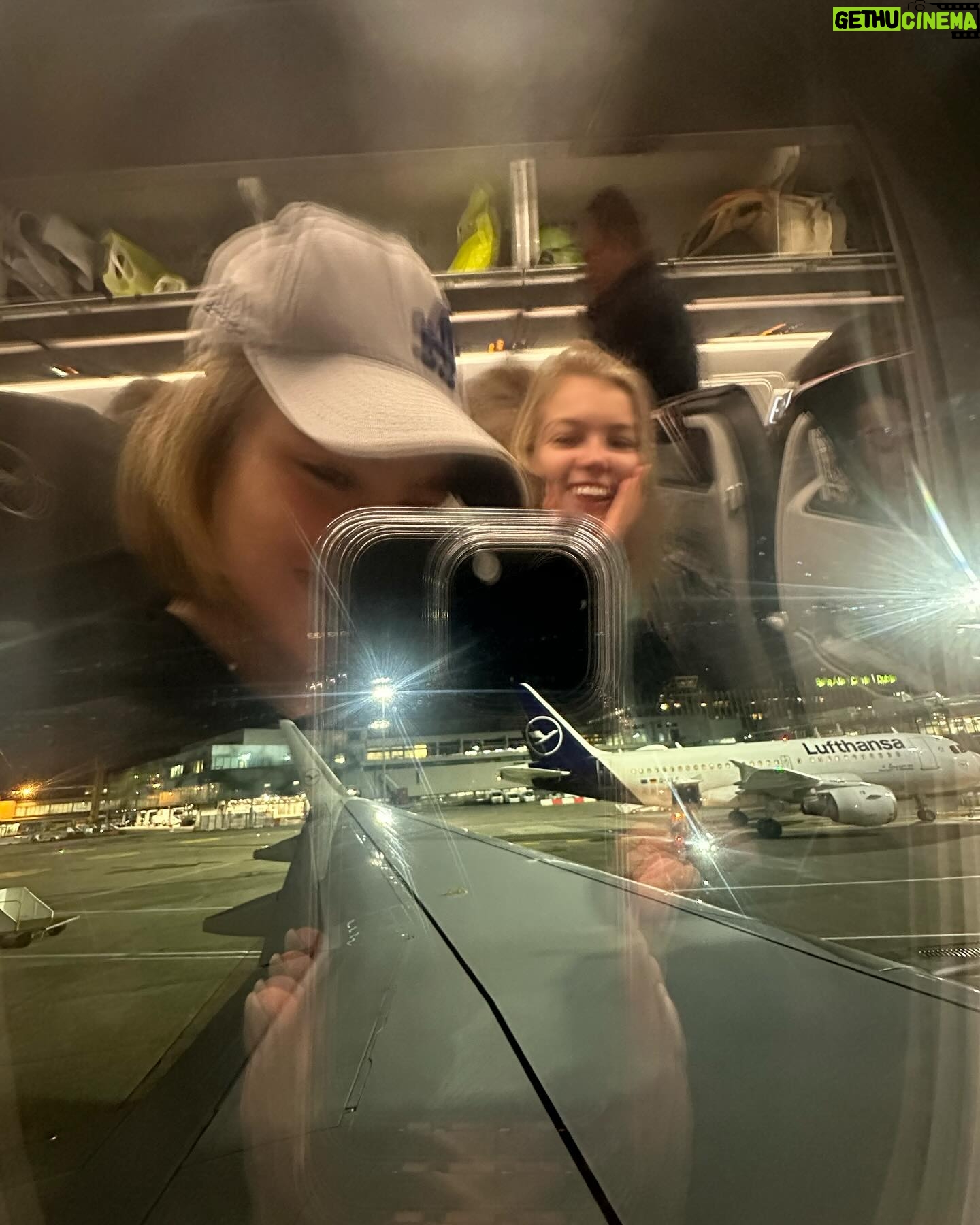 Allie Sherlock Instagram - Bangkok in chronological order x 1. At the airport on the way from Dublin > Munich > Bangkok 2. On the airplane ✈️ 3. Everyone extremely tired after travelling for nearly 24 hours 4. First Tuk Tuk of the vacay 5. Went to the grand palace and we couldn’t show shoulders or knees so we had to buy these clothes from the gift shop. 6. The Chao Phraya river 📍 7. Bangkok at night time 🕰️ 8. Me and Zoe always get these made everywhere we go so we did one for Bangkok. Toy Story themed 9. Zoe and my dad doing karaoke in the shopping centre. 10. Rody teaching me how to bowl. Like how have I never been bowling before. I lost.