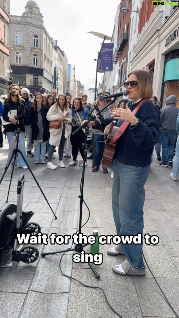Allie Sherlock Instagram - Wait For The Crowd To Sing