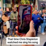 Allie Sherlock Instagram – My mind was blown when he came uo to me after !!! 

#country #Popular #chrisstapleton #Musician #Singer #VoiceEffects