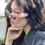 Allison Harvard Instagram – 🦷 💕  @fashionbrandcompany  @revolve