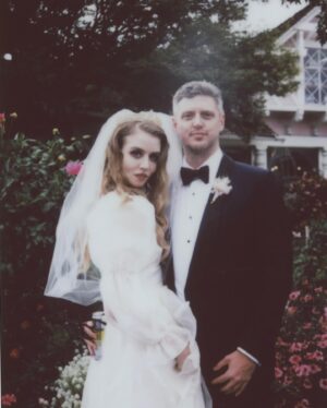 Allison Harvard Instagram - 🥂💝🎀 📷 @franzszony | the most beautiful dress by @odylynetheceremony