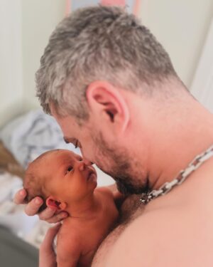 Allison Harvard Instagram - Welcome to the world, Henry Harvard Burke. ❤️ We are so in love with this little guy. Our lives totally transformed on 2/23/24. Everything changes the moment you look into their eyes. The immediate love we have felt is indescribable.  It has been an unreal experience watching him come to life these past couple weeks. @alliharvard did such an amazing job. Everyone is healthy, happy and filled with so much love. We’ve just been home enjoying our little bubble as a new family. We love you, Henry! And we can’t wait to see what this life brings you, our beautiful son. The world is yours.