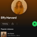 Allison Harvard Instagram - Ahh!! My sister's first country song "Her Boots" is out now @effyharvard 💕 find it on all streaming platforms!! So proud of my puffin 😭🎉
