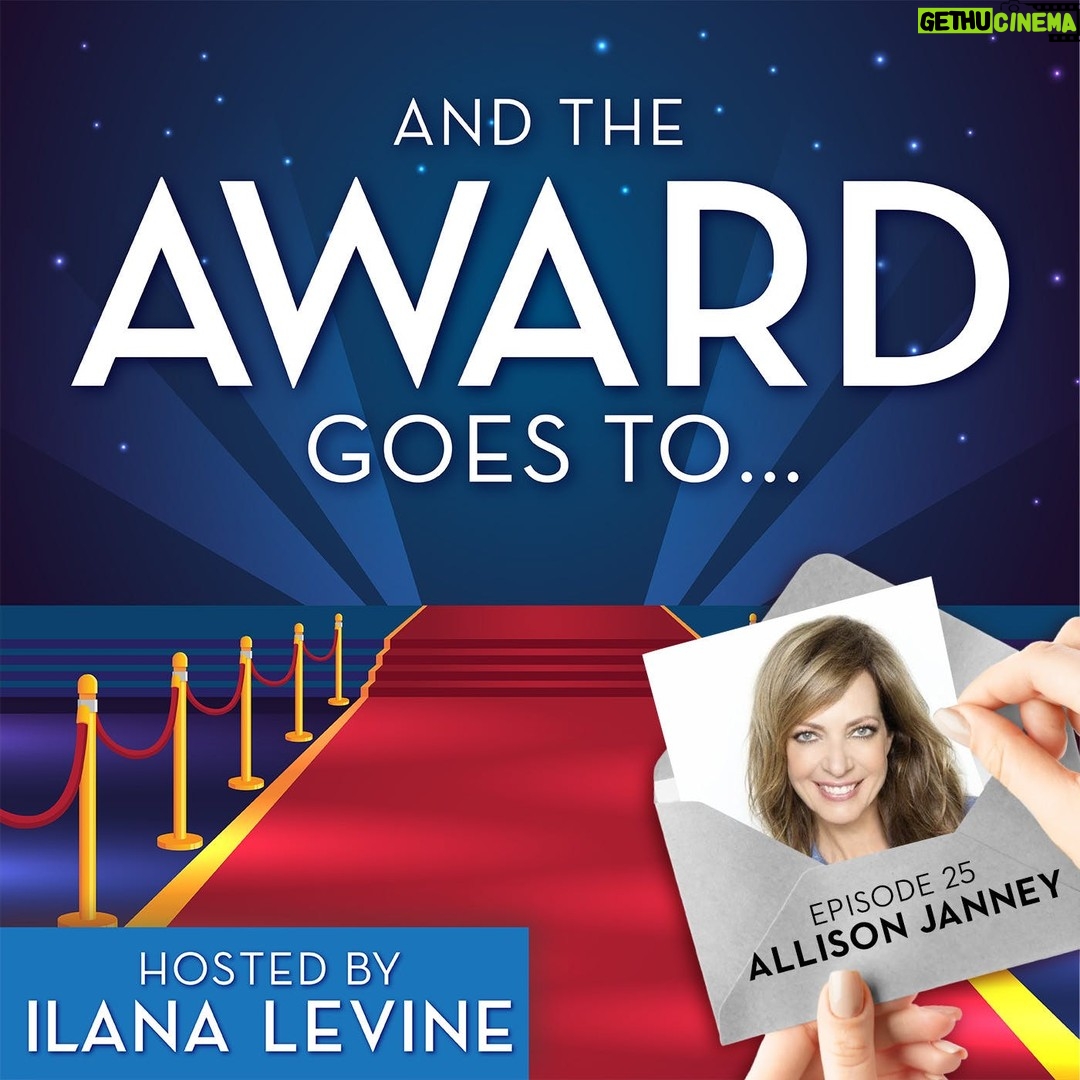 Allison Janney Instagram - Thank you @atagtwithilanalevine for having me on the podcast! It was so much fun to really deep dive into the night I won the Oscar for I, Tonya. At the time it was so hard to take it all in but now , a few years later, I have had time to process what that night meant to me, all the people that were a part of the experience and why it still is the most meaningful award of all. Go to BPN.FM/atagt to listen to the full episode