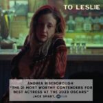 Allison Janney Instagram - @andreariseborough gives one of the great performances in #tolesliemovie, directed by @filmbymichaelmorris #tolesliemovie #fyc #oscars #awards #bestactress #film #andreariseborough #oscars2023 #bestperformance #oscarworthy #oscarbuzz #oscarnominee #andtheoscargoesto #movies #independentfilm #theacademy #shotonfilm #35mm