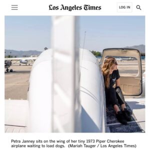 Allison Janney Instagram - My niece @petrafide and her incredible nonprofit @ameliaairrescue are featured in the @latimes today! Head to the link in my story to read this wonderful article that highlights their tireless work to fly shelter pets to new families.

Want to make a difference in the lives of animals? Visit Amelia Air’s website at the link in my bio to donate, volunteer or get involved with their rescue efforts!

To learn more about Amelia Air, tune into LA Times Today on Spectrum News 1 on Thursday, 8/31 at 7pm and 10pm PT!