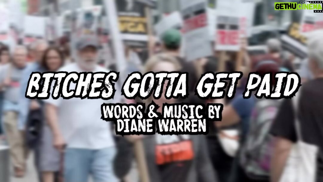 Allison Janney Instagram - This is our new strike anthem written by the brilliant @DianeWarren !!!❤️ Let’s learn it and sing it proud on the picket lines.💪🏼💪🏼💪🏼 #sagaftra #sagaftrastrong #sagaftrastrike #wgastrong #wgastrike