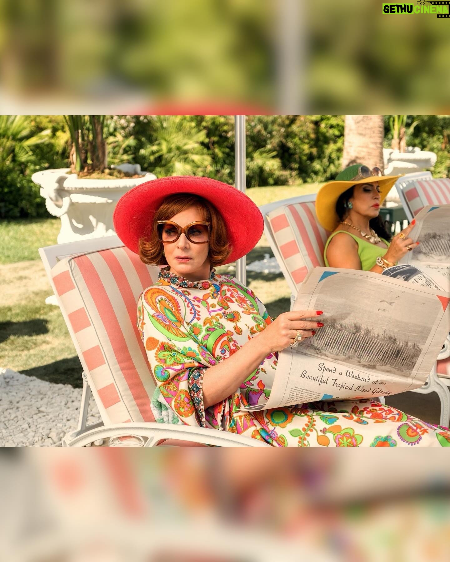 Allison Janney Instagram - The first three episodes of #PalmRoyale now streaming on @appletv