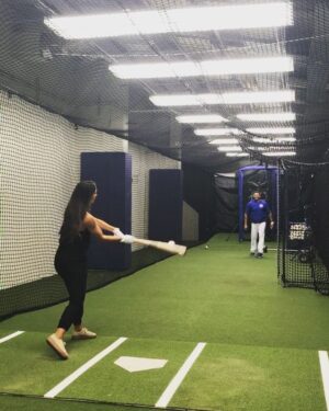 Allison Stokke Instagram - Underground BP at Wrigley #HitEm