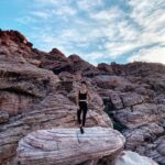 Allison Stokke Instagram – a red rock sunrise 🙌🏼