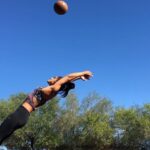 Allison Stokke Instagram - @jhettler24 told us to get extreme with our med ball throws