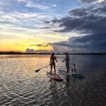 Allison Stokke Instagram – The sunrise paddle never gets old 🐬