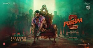 Allu Arjun Instagram - I thank each and everyone of you for the birthday wishes! My heart is full of gratitude. Please take this teaser as my way of saying thank you! 🎁

#Pushpa2TheRule
