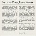 Allyson Felix Instagram - How the Saysh Maternity Returns Policy was born. I am not a victim, I am a warrior.