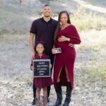 Allyson Felix Instagram - Thanksgiving blessings! Adding a little more love to our family.🤰🏽🍼#PartyofFour #BabyOnBoard